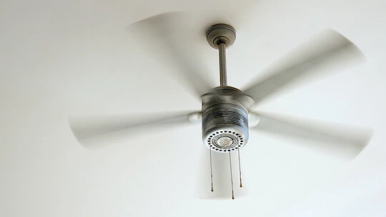 Ceiling Fan Installed by a local Handyman