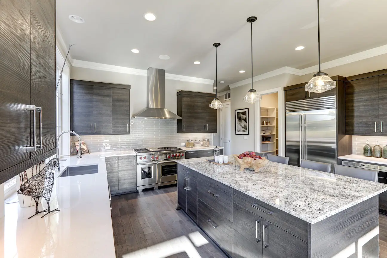 Kitchen Island Remodel in Beverly Hills CA