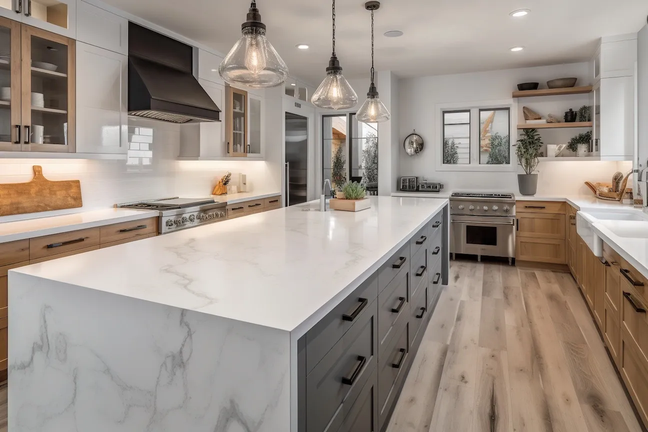 New Kitchen Counter Remodel in Bel Air CA