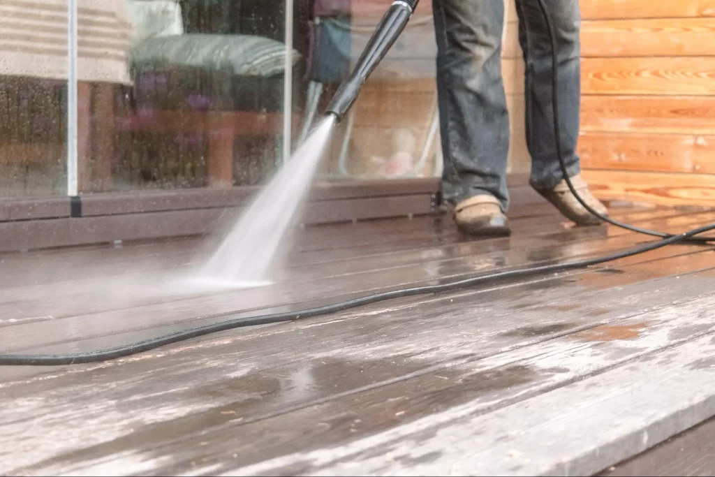 Executing the Pressure Washing Process