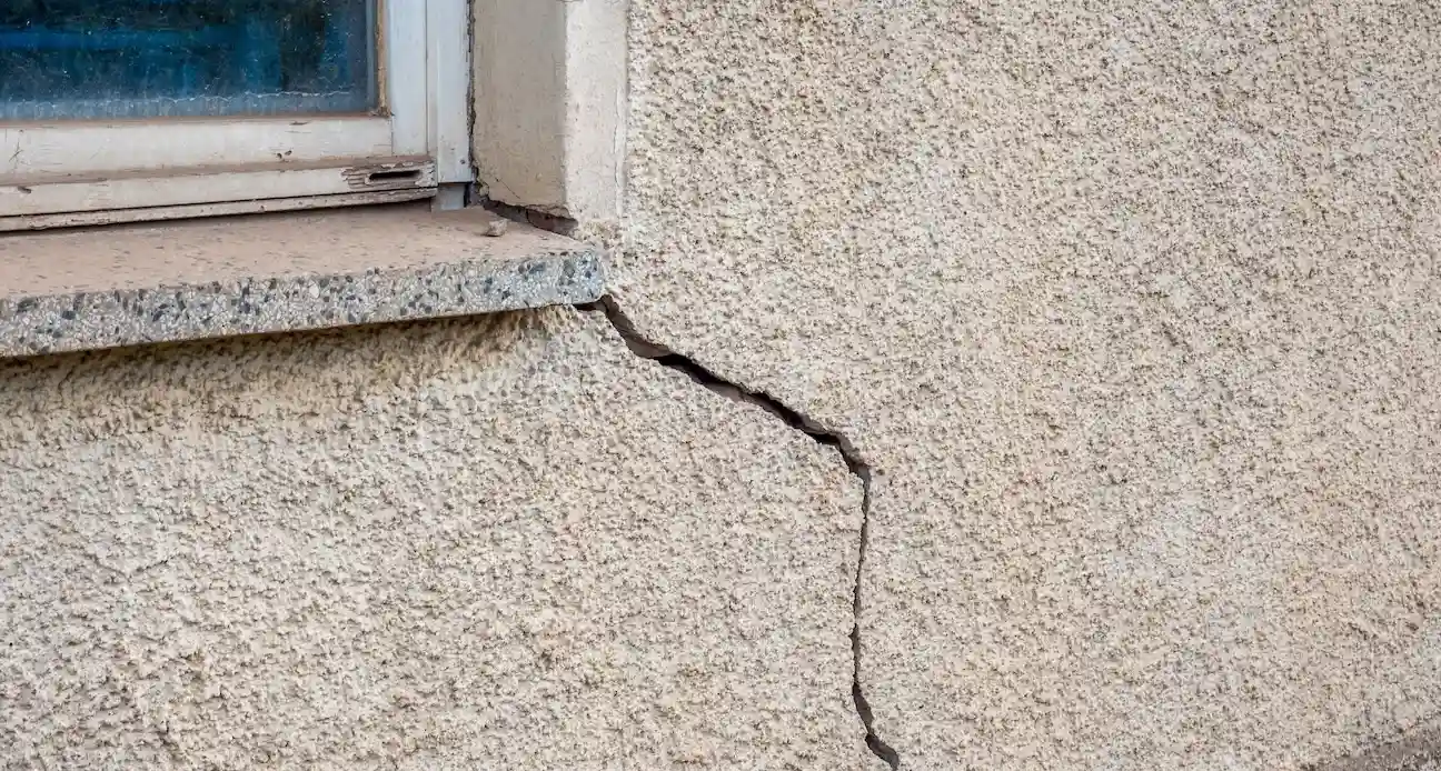 Crack Stucco repair and services