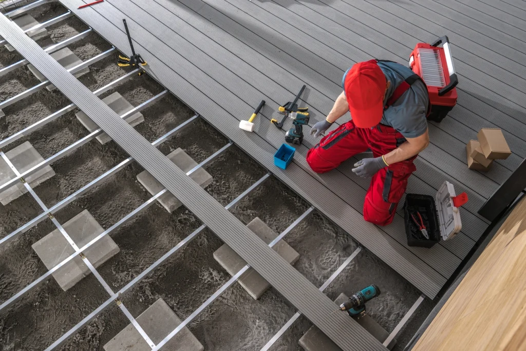 Wake Forest NC Composite and Wood Deck Installation and Repair