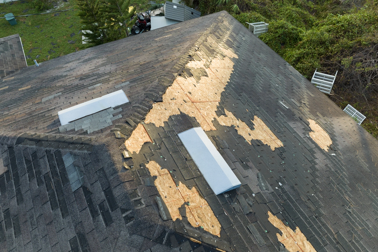 Royal Palm Beach FL Roof Storm Damage Restoration