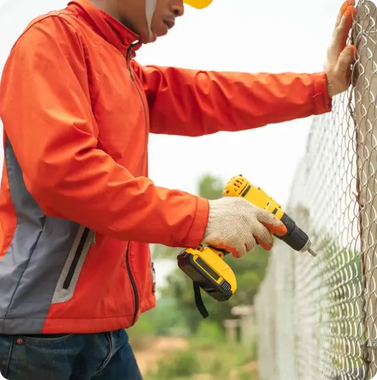 Chain Link Fence Installation