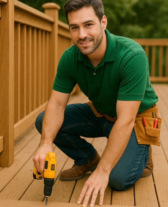 Specialized deck and balcony repair and installation
