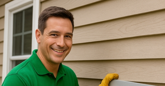 Wood siding repair
